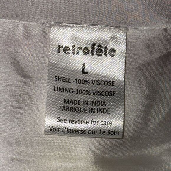 Retrofete Gabrielle Robe Dress in Unicorn Revolve Large - Picture 13 of 15